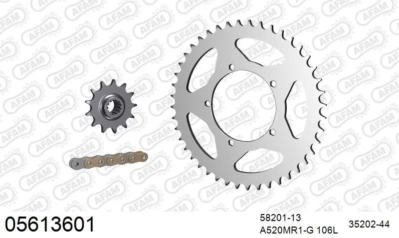 AFAM Chainset - Steel