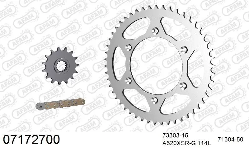 AFAM Chainset - Steel