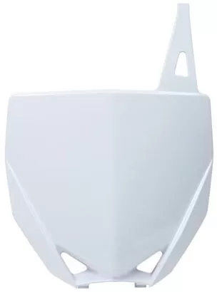 Rtech Front Number Plate YZ 85 White