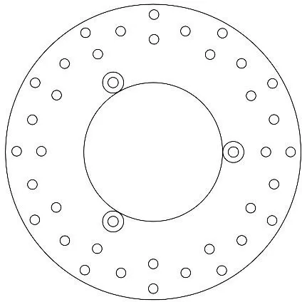 Ferodo FMD0445R Brake Disc
