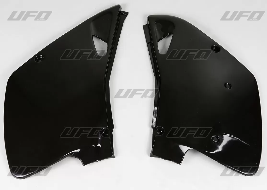 UFO Side Panels Black KX125/250 92-93