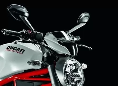 Ducati SPORT HEADLIGHT FAIRING STAR WHITE SILK 97180591A