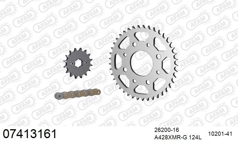 AFAM Chainset - Steel