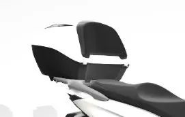 Honda 35l Smart Key Topbox In Pearl Cool White