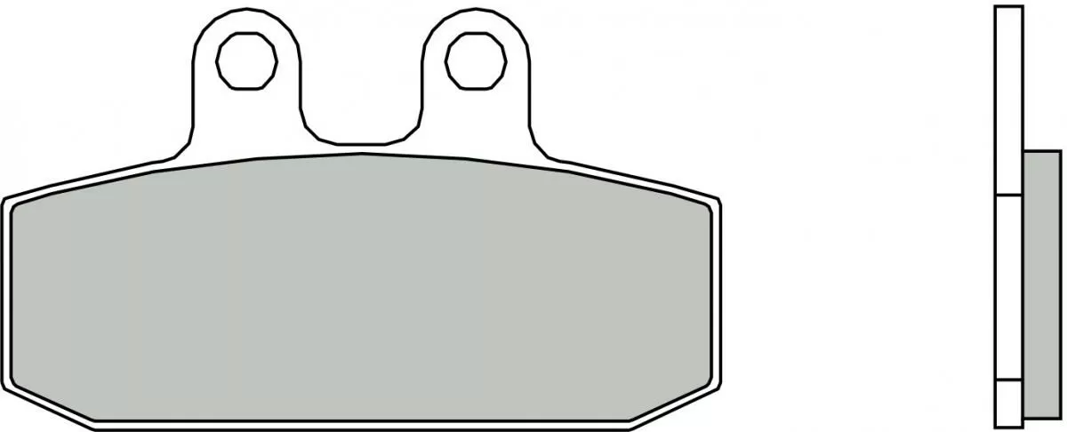 Brembo 07GR13CC Brake Pads Organic Street 