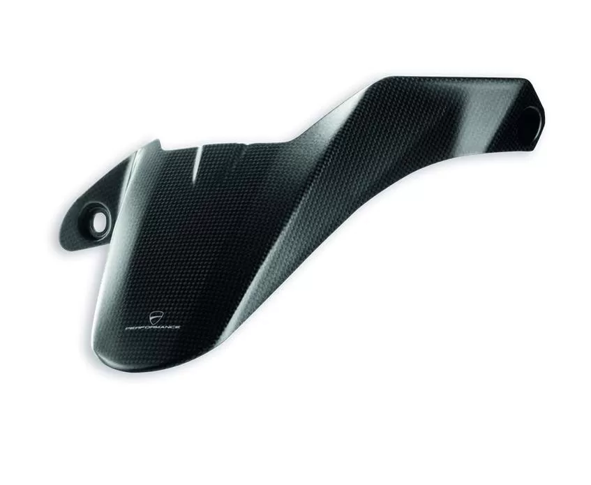 Matt Carbon Rear Mudguard Set