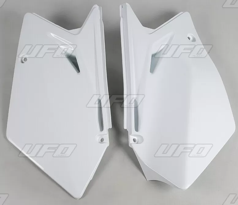 UFO Side Panels Suzuki RMZ450 '07 White