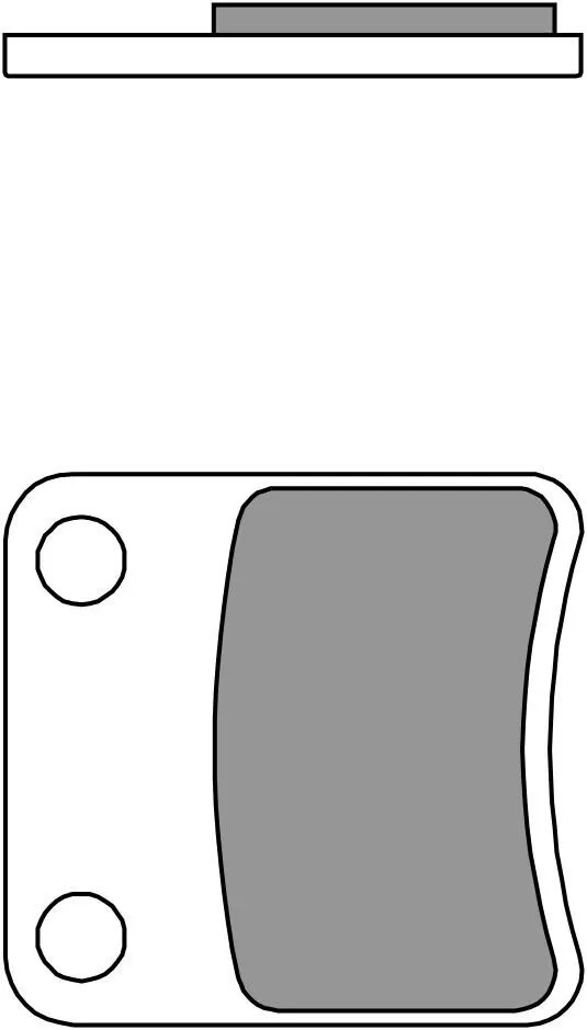 Brembo 07094CC Brake Pads Organic Scooter 