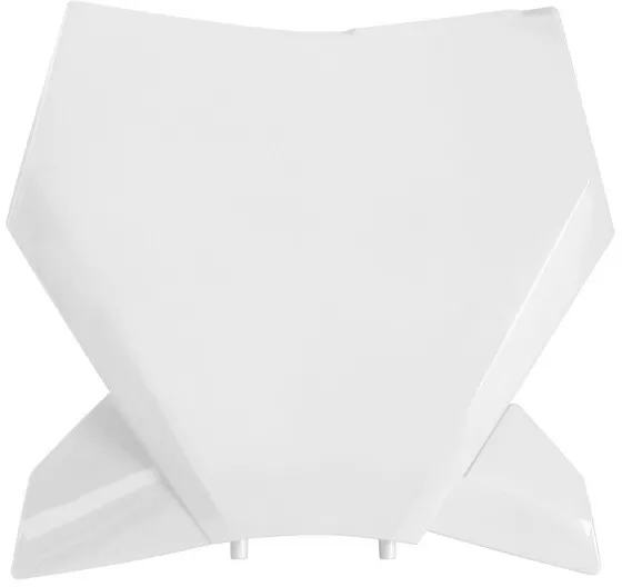 Rtech Front Number Plate White SX 125-250-300 2023