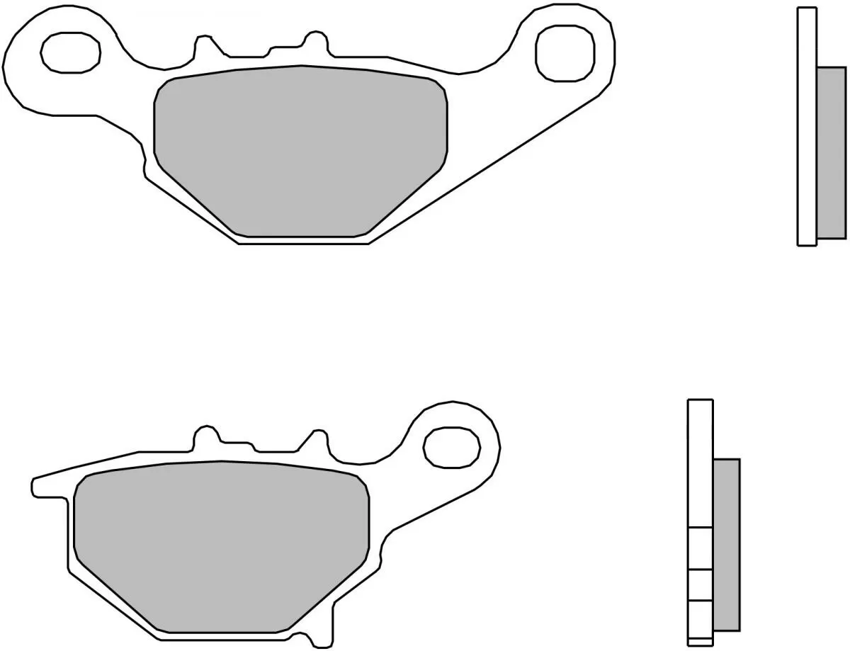 Brembo 07SU31SD Brake Pads Sinter Off Road 
