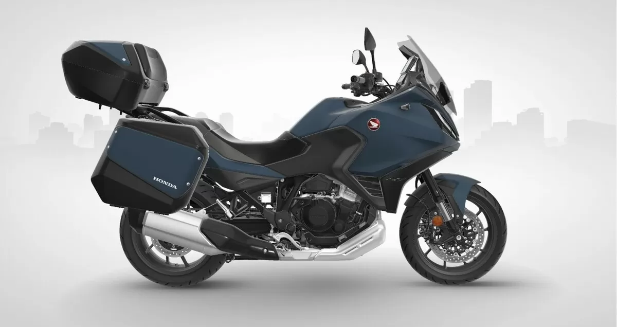 Honda 50L Top Case Matte Jeans Blue Metallic With Backrest