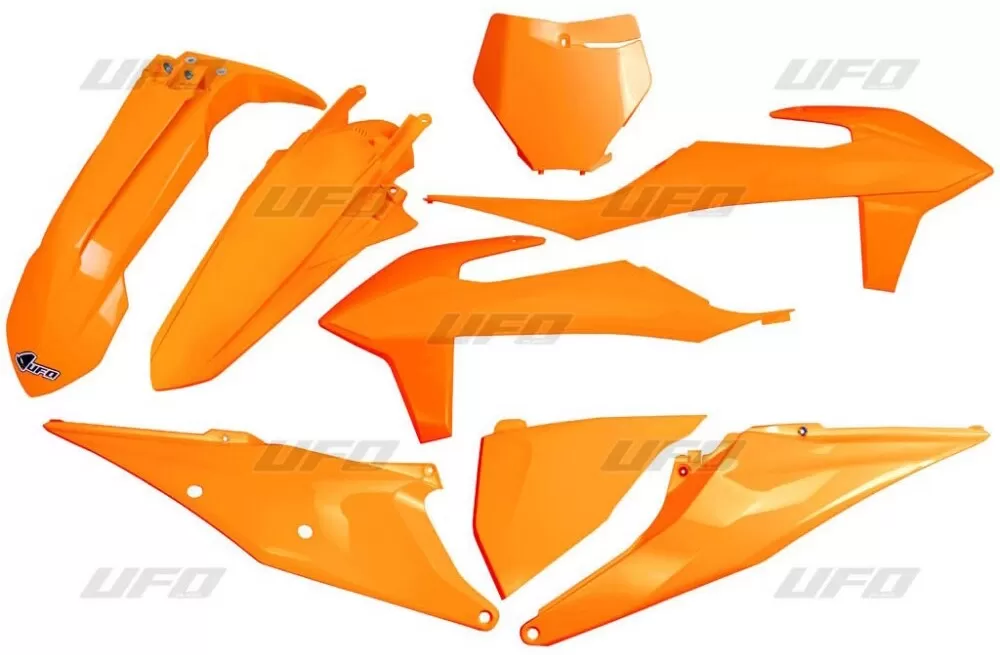 UFO Plastic Kit Neon Orange for KTM SX/SX-F '19-'22