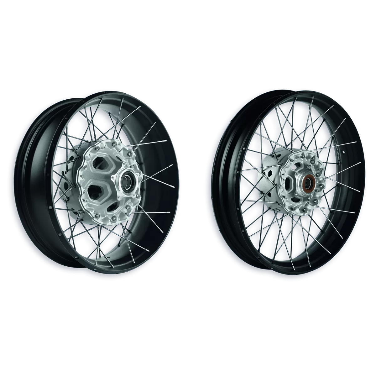 Ducati Spoke Rim Set MTS 1706 - Metal Silver 96380141AC