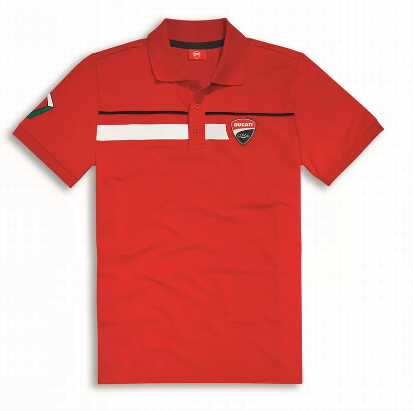 Ducati Corse Polo Red