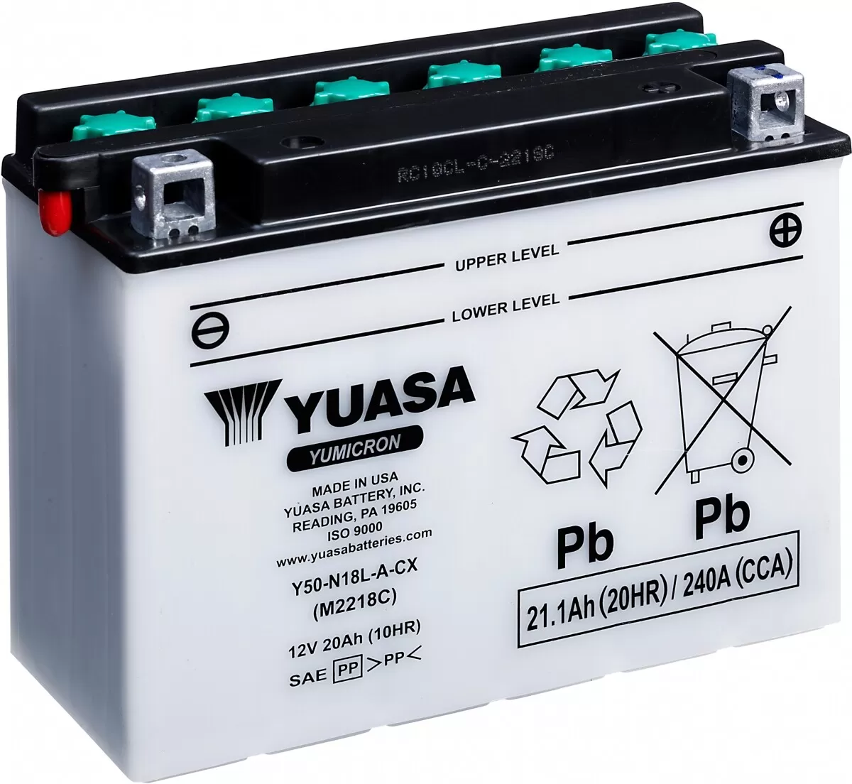 Yuasa Battery Y50-N18L-A(CP)