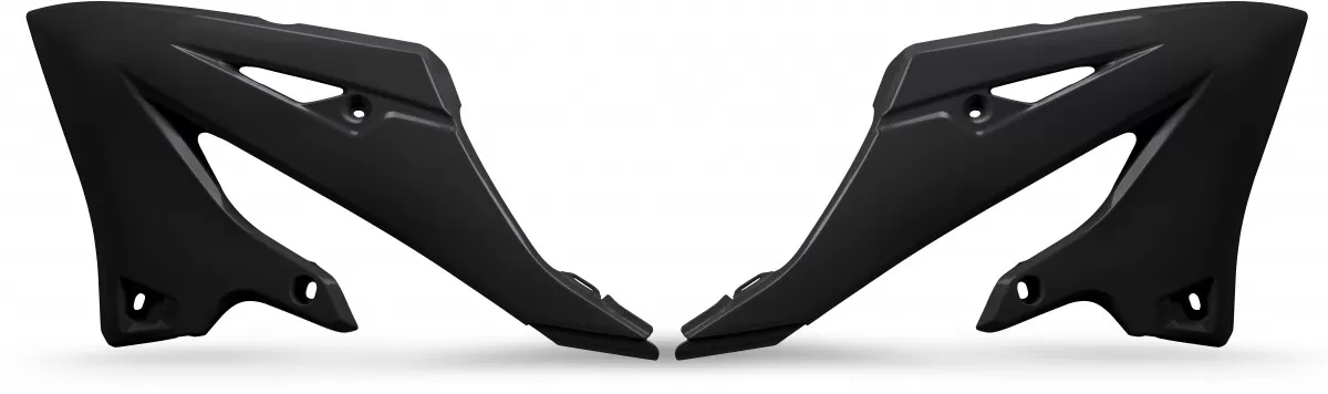 UFO Radiator Covers Yamaha YZ125/YZ250 22-25 Black