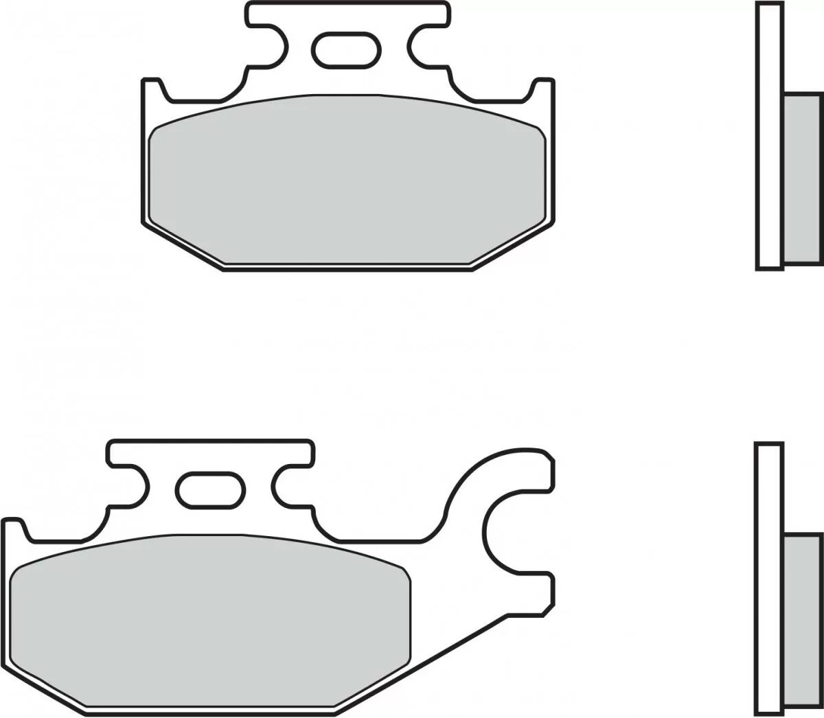 Brembo 07GR49SD Brake Pads Sinter Off Road 