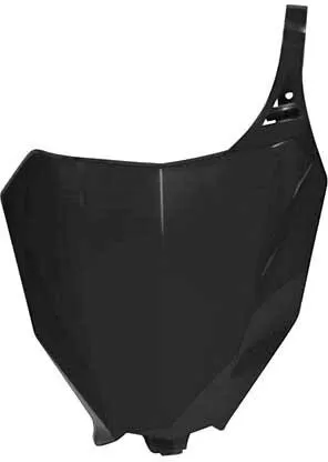 Rtech Front Number Plate Honda CRF 450 Black