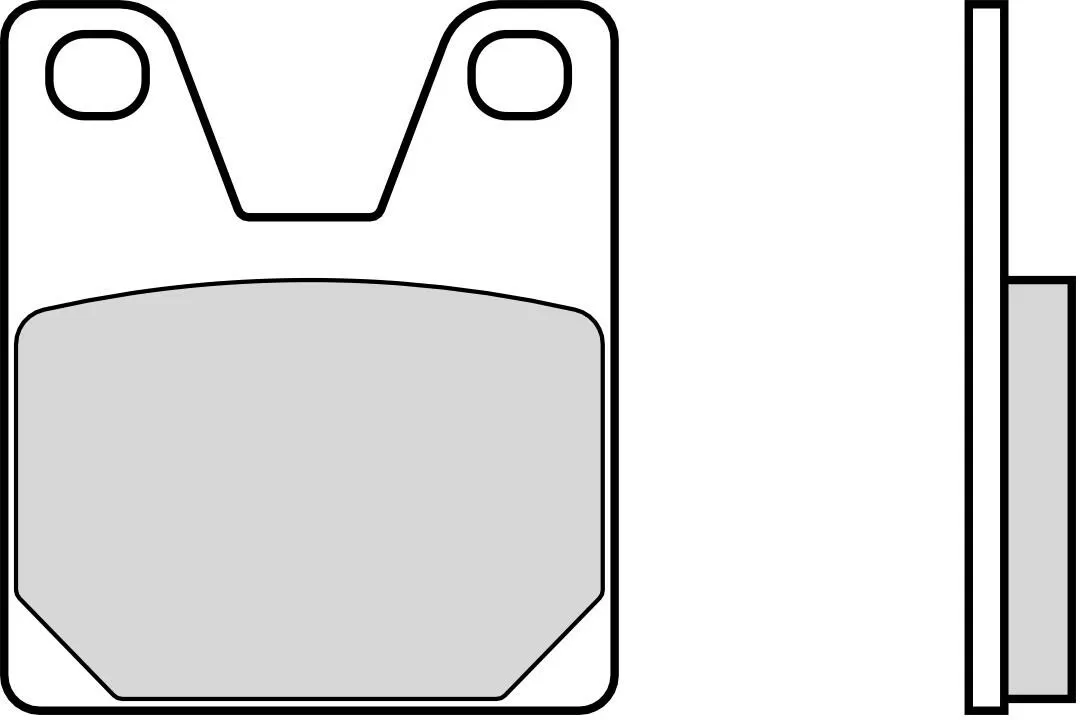 Brembo 07YA3807 Brake Pads Organic Genuine Street 