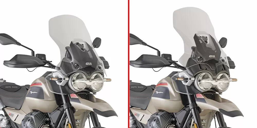 GIVI Transparent Screen for Moto Guzzi V85 TT (2024)