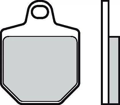 Brembo 07GR76RC Brake Pads Organic Road Racing 