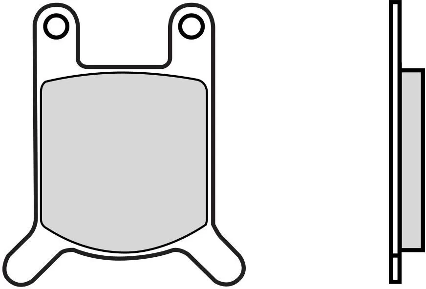 Brembo 07GR0101 Brake Pads Organic Genuine Street 