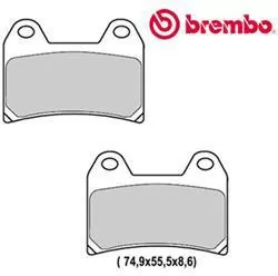 Brembo Brake Pads Z04 SINTER RACING SHAPE M