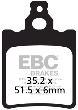 EBC Organic Brake Pads FA060