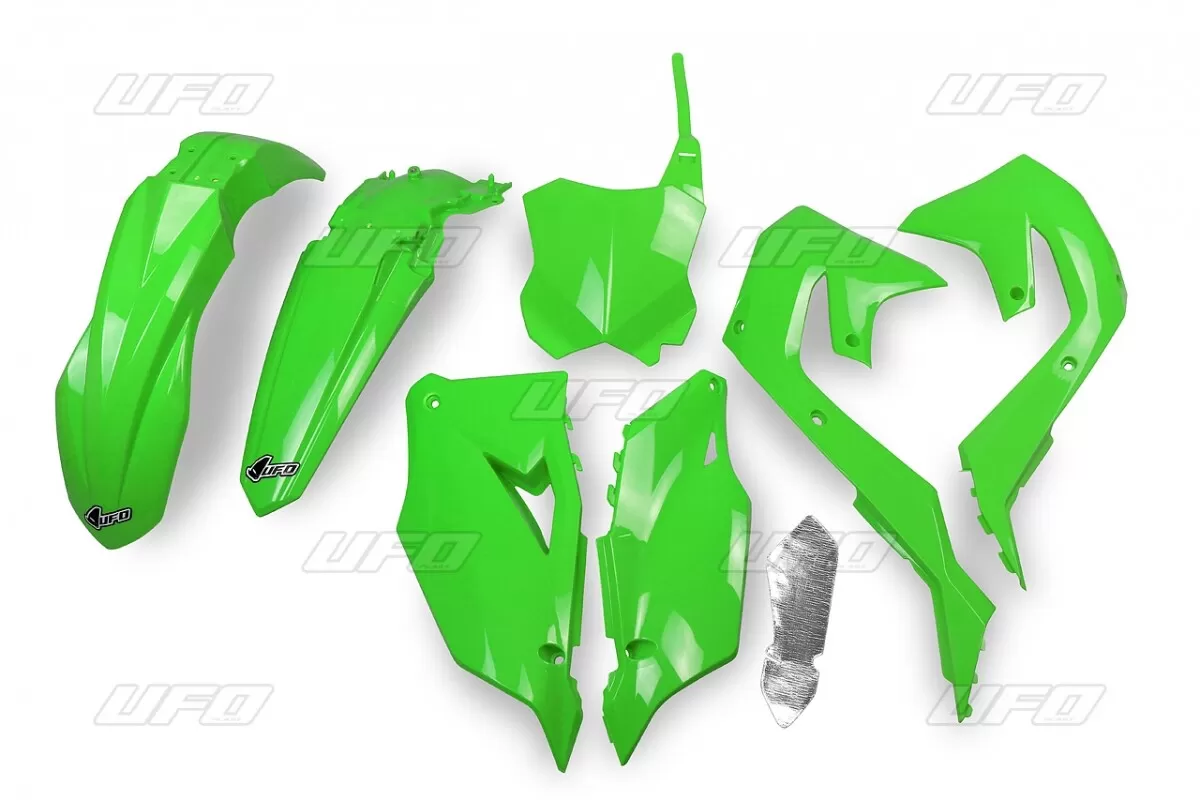 UFO Plastic Kit Kawasaki KXF250/450 OEM Color