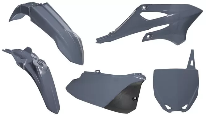Rtech Plastic Kit 5 Pcs YZ 85 Quick Grey