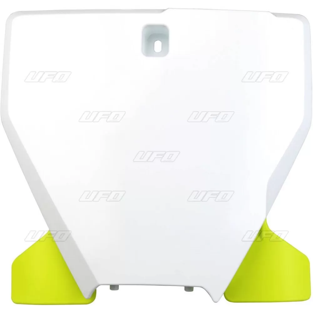 UFO Front Number Plate White Husqvarna TC/FC 2019
