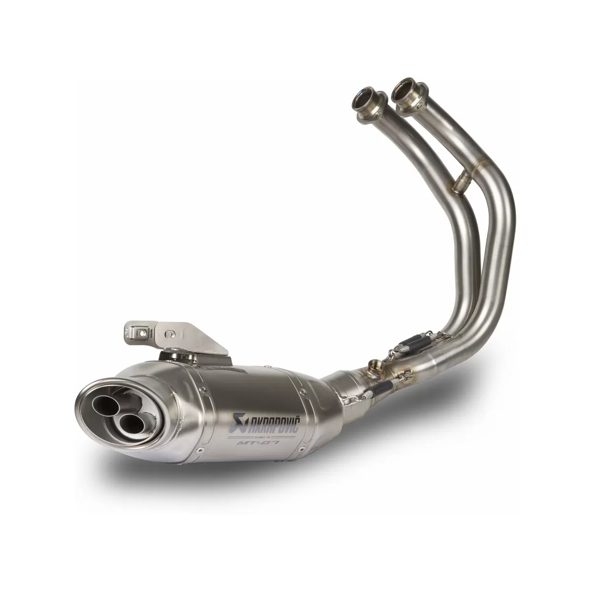 Akrapovic Exhaust System With Titanium Muffler Yamaha MT-07 (14-16)