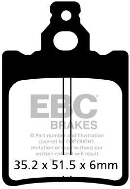EBC Sintered R Brake Pads FA337R