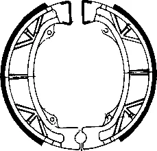 Ferodo FSB704A Brake Shoes