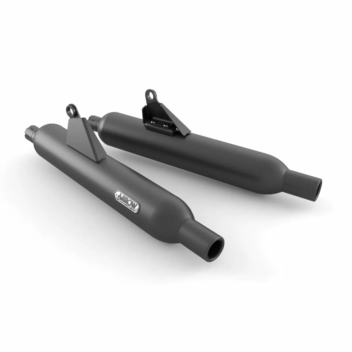Triumph Slip-On Silencers Black Bonneville T100