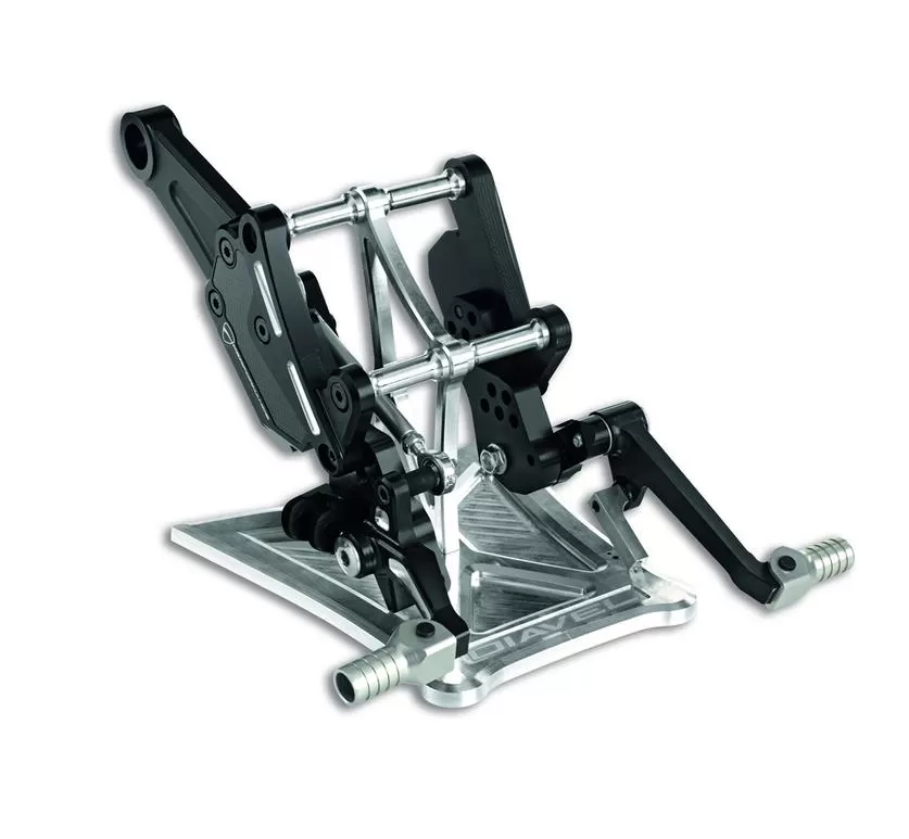 Ducati ADJUSTABLE FOOTPEG ASSEMBLY KIT - DVL 96280091A