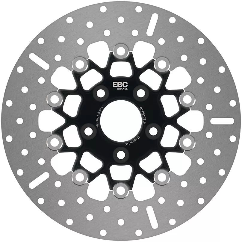 EBC Brake Disc Black Chrome Harley Davidson RSD019BLK