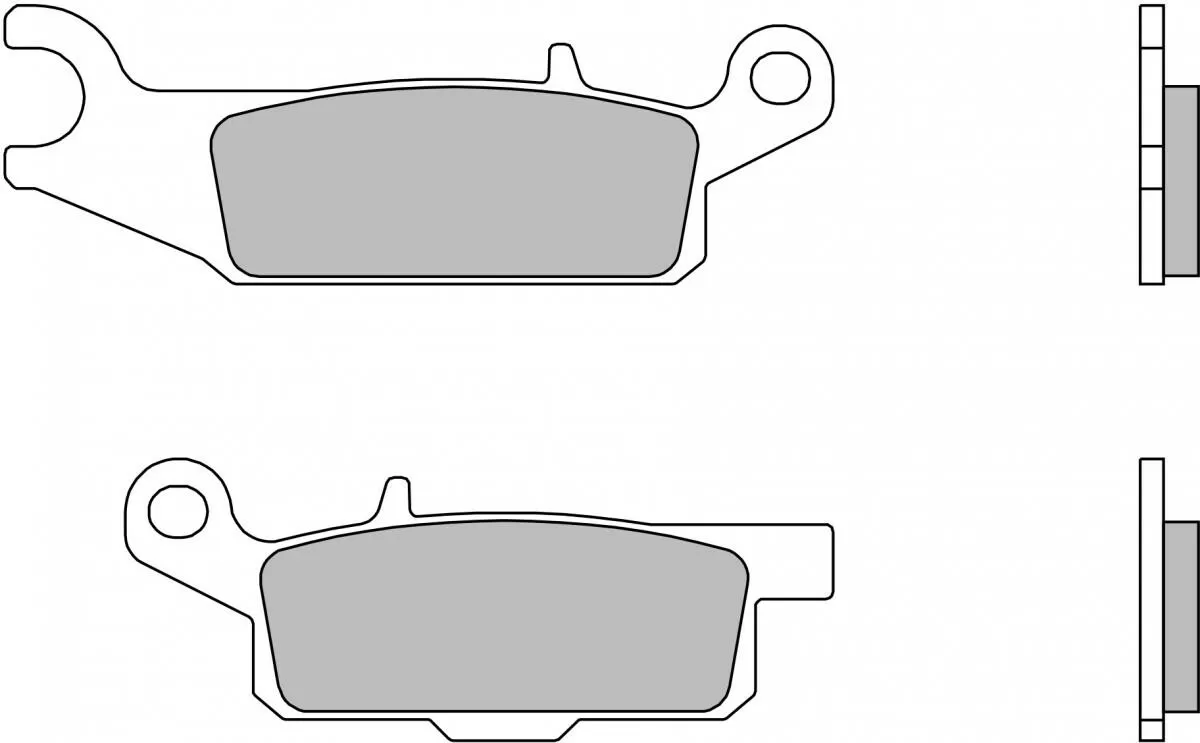 Brembo 07YA48SX Brake Pads Sinter Off Road Racing 