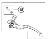 KTM Clutch Lever 63602040000C1