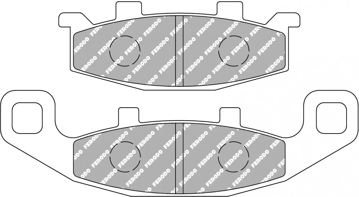Ferodo FDB481EF Brake Pads Eco-Friction EF