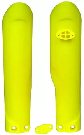 Rtech Fork Protectors Neon Yellow KTM SX85 / Husqvarna TC85