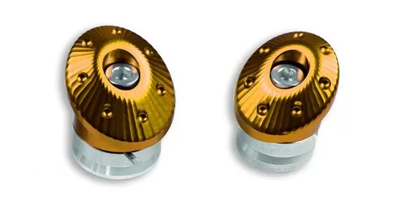 Ducati GOLD CNC FRAME PLUG KIT SS 97380831A