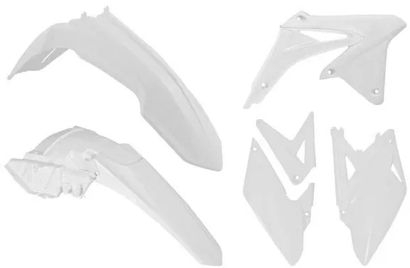 Rtech Plastics Kit 4-Piece White Suzuki RMX-Z 450