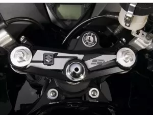 Suzuki Triple Clamp Protection Black SV 650 S/SR