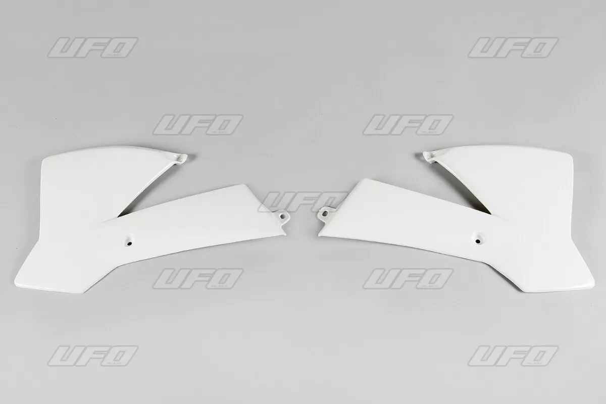 UFO Radiator Covers White for KTM SX65 (02-08)