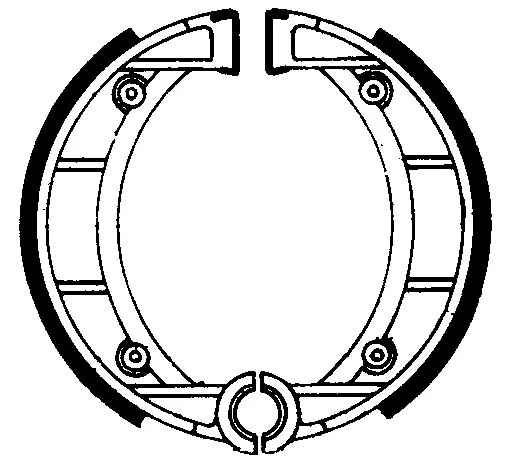 Ferodo FSB837 Brake Shoes 