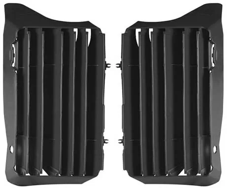 Rtech Oversize Radiator Louvers Honda CRF-R/CRF-RWE 450 Black