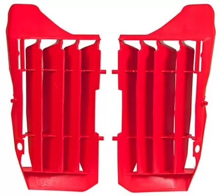 Rtech Oversize Radiator Louvres Red for Honda CRF-R 250