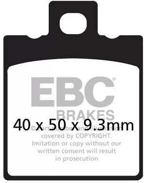EBC Organic Brake Pads FA047/3