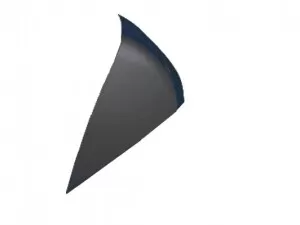 Suzuki Colour Part Set Side Cases (Corner) Blue V-Strom DL 650 (07)